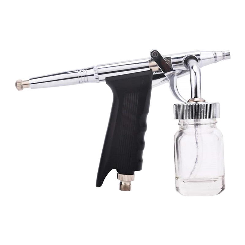 Professzionális airbrush spray -pisztoly az arc tiszta arckezelő szalon köröm, tetoválás
