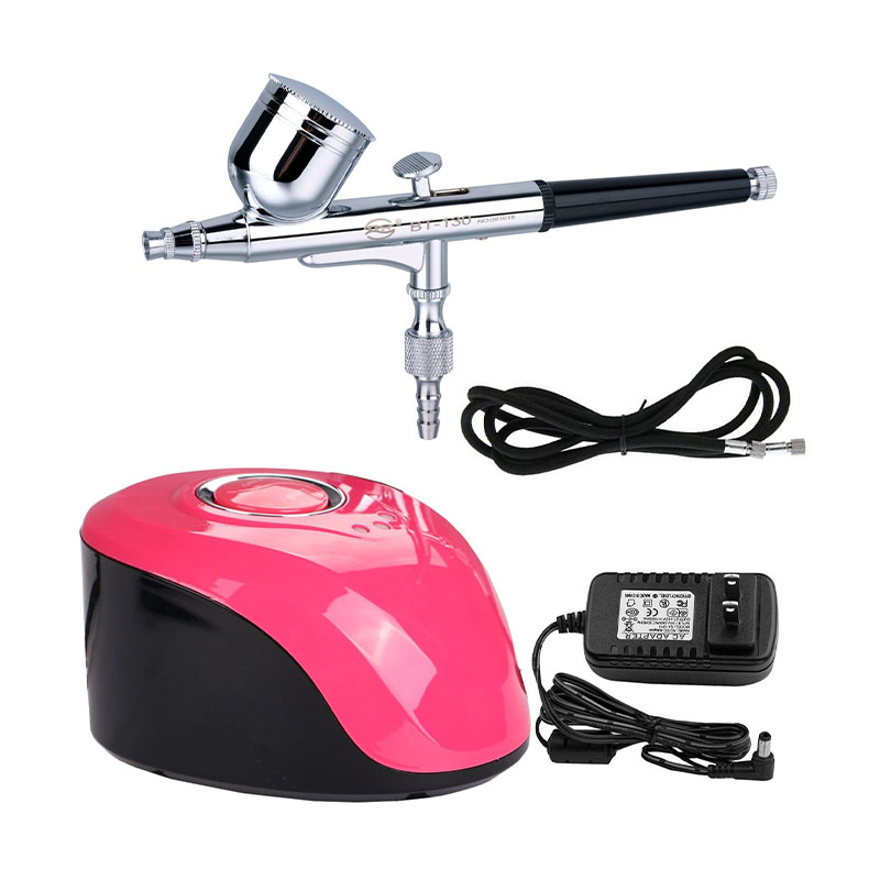 Airbrush Machine test tetoválás mini spray sminkpisztoly szett légkefe