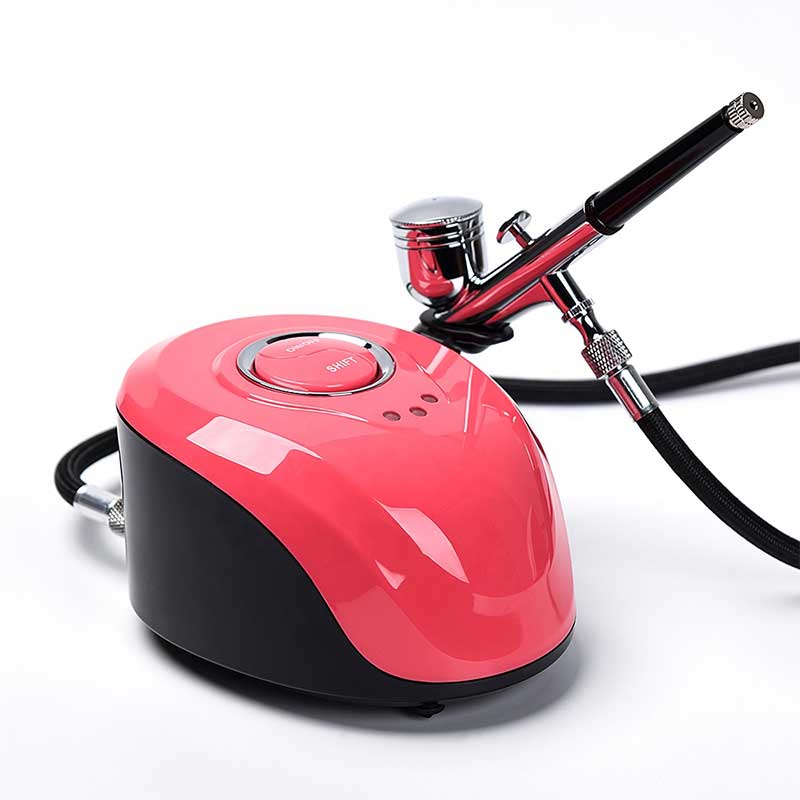 35 psi modell Airbrush kompresszor köröm art készlet sminkes légkefe gép a testfestéshez tetoválás barnuláshoz
